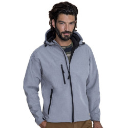 Chaqueta Softshell con Capucha para Hombre