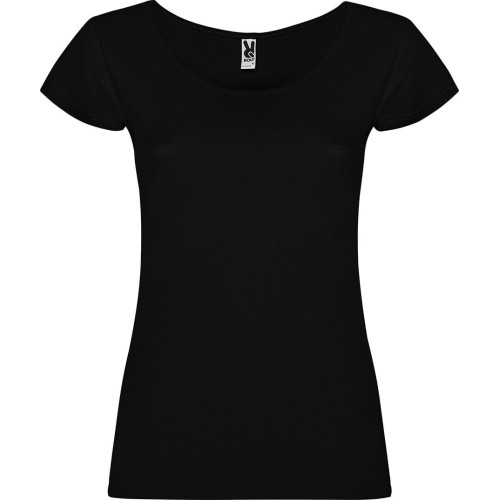 Camiseta Algodón con Escote Redondo para Mujer