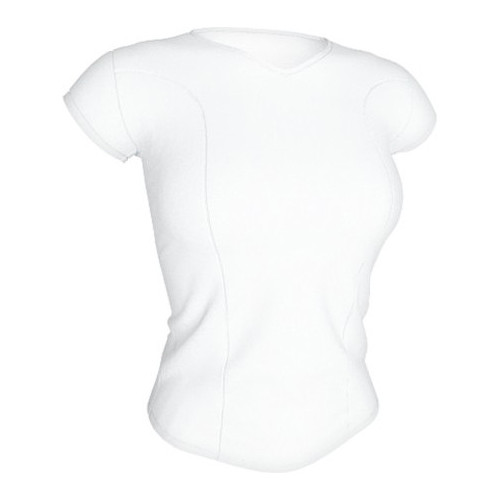 Camiseta de Poliéster Técnica de Manga Corta para Mujer