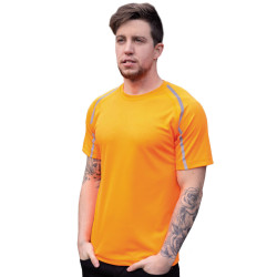 Camiseta de Poliéster Técnica con Manga Corta para Hombre