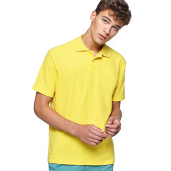 Polo de Algodón de Manga Corta para Hombre