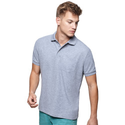 Polo de Poliéster con Manga Corta para Hombre