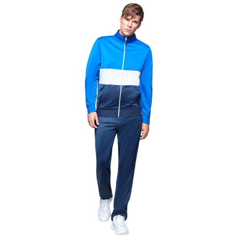 Chandal de Poliéster Combinado Tricolor para Hombre Chandal de Poliéster Combinado Tricolor para Hombre