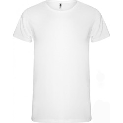 Camisetas Collie algodón Roly blancas