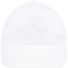 Gorra 5 paneles infantil Sol's SUNNY K blanca