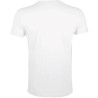 Camiseta blanca manga corta ajustada