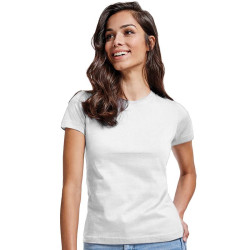Camisetas de Algodón Entalladas para Mujer