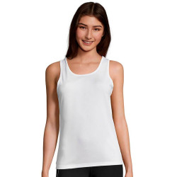 Camiseta blanca tirantes sporty tt