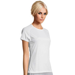 Camiseta blanca sporty w