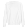 Sudadera cuello redondo Sol's COLUMBIA blanca