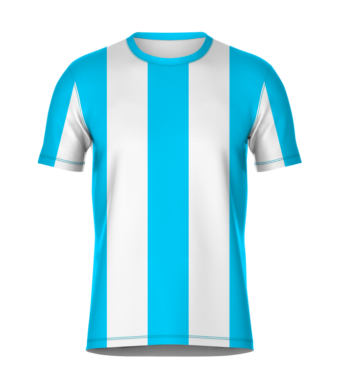 Camiseta Equipaciones de Fútbol Cuello Redondo.