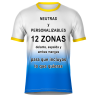 Camisetas Equipación de Fútbol para Adulto Cuello Redondo