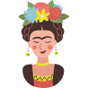 Botella térmica para el día de la mujer diseño Frida