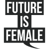 Botella térmica para el día de la mujer diseño Future Is Female