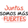 Botella térmica para el día de la mujer diseño Juntas Somos Más Fuertes