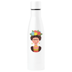 Botella térmica para el día de la mujer diseño Frida