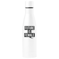 Botella térmica para el día de la mujer diseño Future Is Female