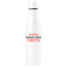 Botella térmica para el día de la mujer diseño Juntas Somos Más Fuertes
