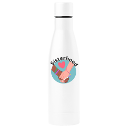 Botella térmica para el día de la mujer diseño Sisterhood