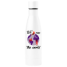 Botella térmica para el día de la mujer diseño We Run The World