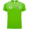 Camiseta técnica unisex poliéster transpirable