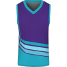 Conjunto de baloncesto sublimado modelo Curvas
