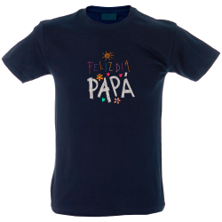 Camiseta hombre feliz día papa