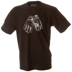 Camiseta hombre guantes