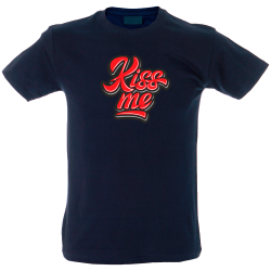 Camiseta hombre kiss me