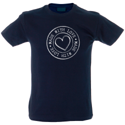 Camiseta hombre made with love