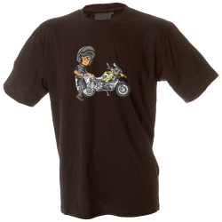 Camiseta hombre kawasaki amarilla