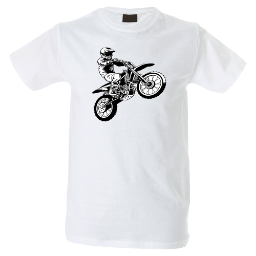 Camiseta hombre moto cross