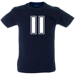 Camiseta hombre número 11