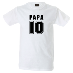 Camiseta hombre papa 10