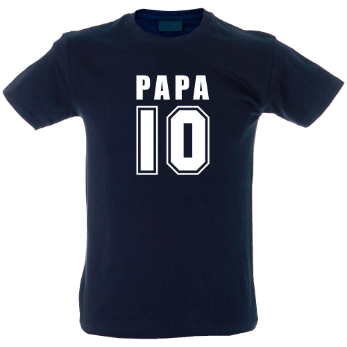 Camiseta hombre papa 10