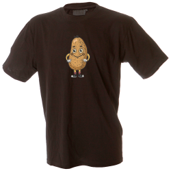 Camiseta hombre patata sonriente
