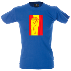 Camiseta hombre puño bandera España