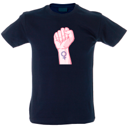 Camiseta hombre puño feminista