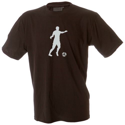 Camiseta hombre silueta jugador