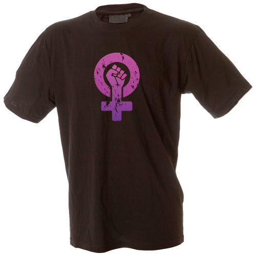 Camiseta hombre símbolo feminista