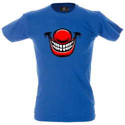 Camiseta hombre sonrisa payaso