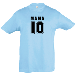 Camiseta infantil mamá 10