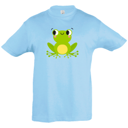 Camiseta infantil rana