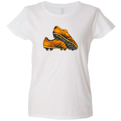 Camiseta mujer fútbol tacos