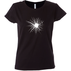 Camiseta mujer cristal roto