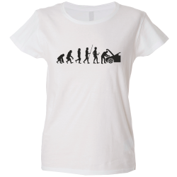 Camiseta mujer evolución mecánico