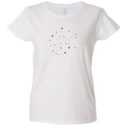 Camiseta mujer firmamento