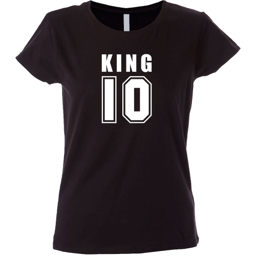 Camiseta mujer king 10