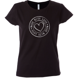 Camiseta mujer made with love
