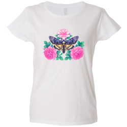 Camiseta mujer mariposas